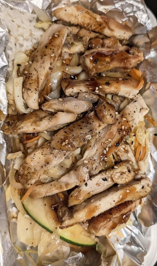 TD7. Chicken Teriyaki on Rice 照烧鸡肉盖饭